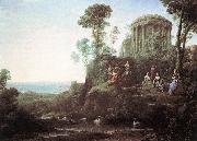 Claude Lorrain, Apollo and the Muses on Mount Helion